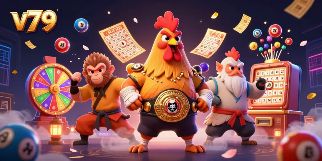 Experience thrilling casino action with the vibrant universe of v79, featuring epic characters, games, and dynamic elements.