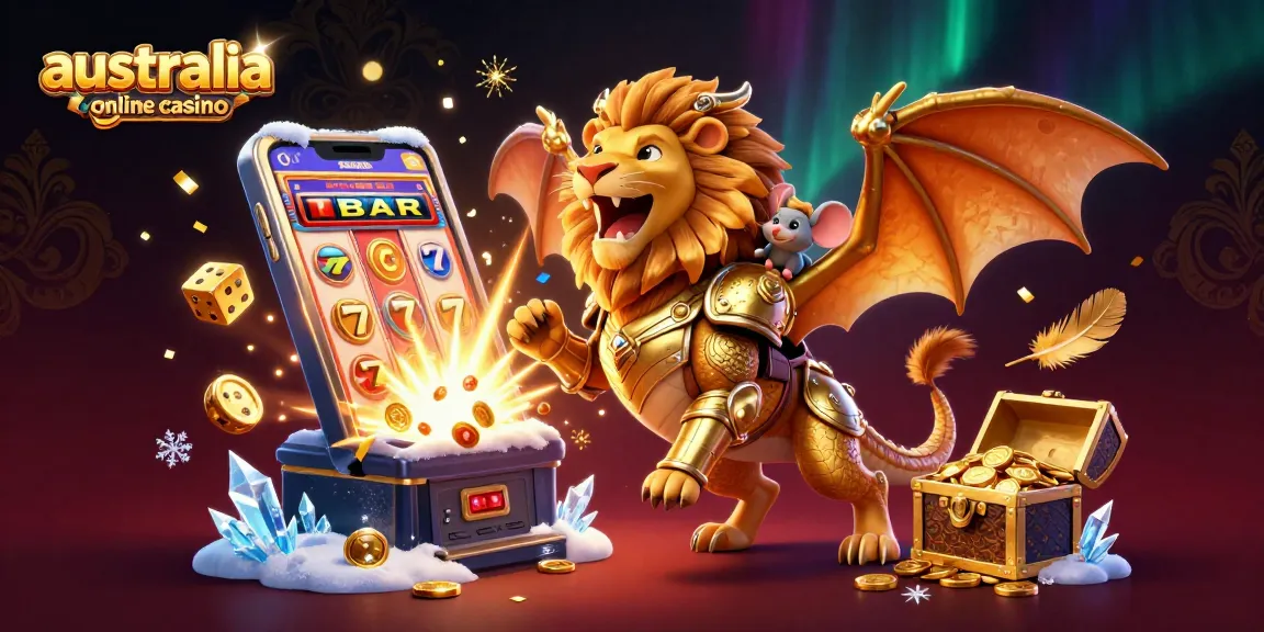 Experience thrilling action at australia online casino with a vibrant chimera and exciting game elements.