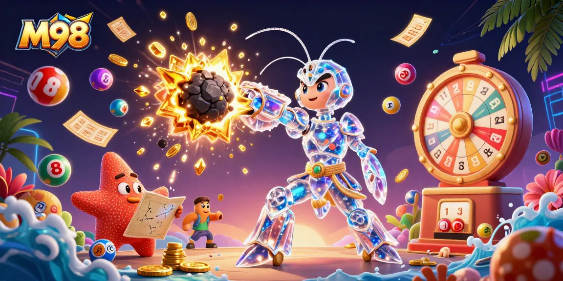 M98 delivers thrilling gaming experiences with exciting casino visuals and vibrant gameplay.