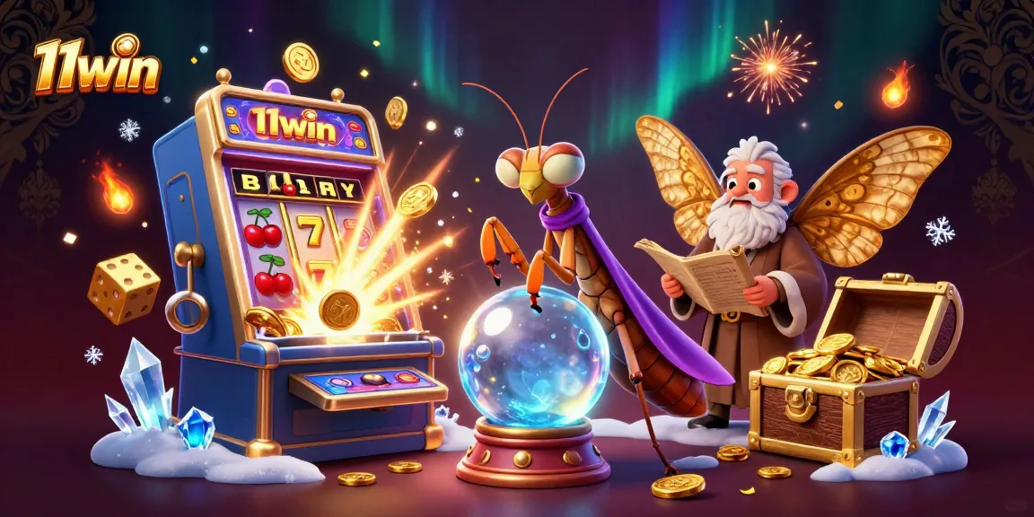 Engage in the exciting world of 11win with dynamic casino characters, symbols, and immersive graphics.